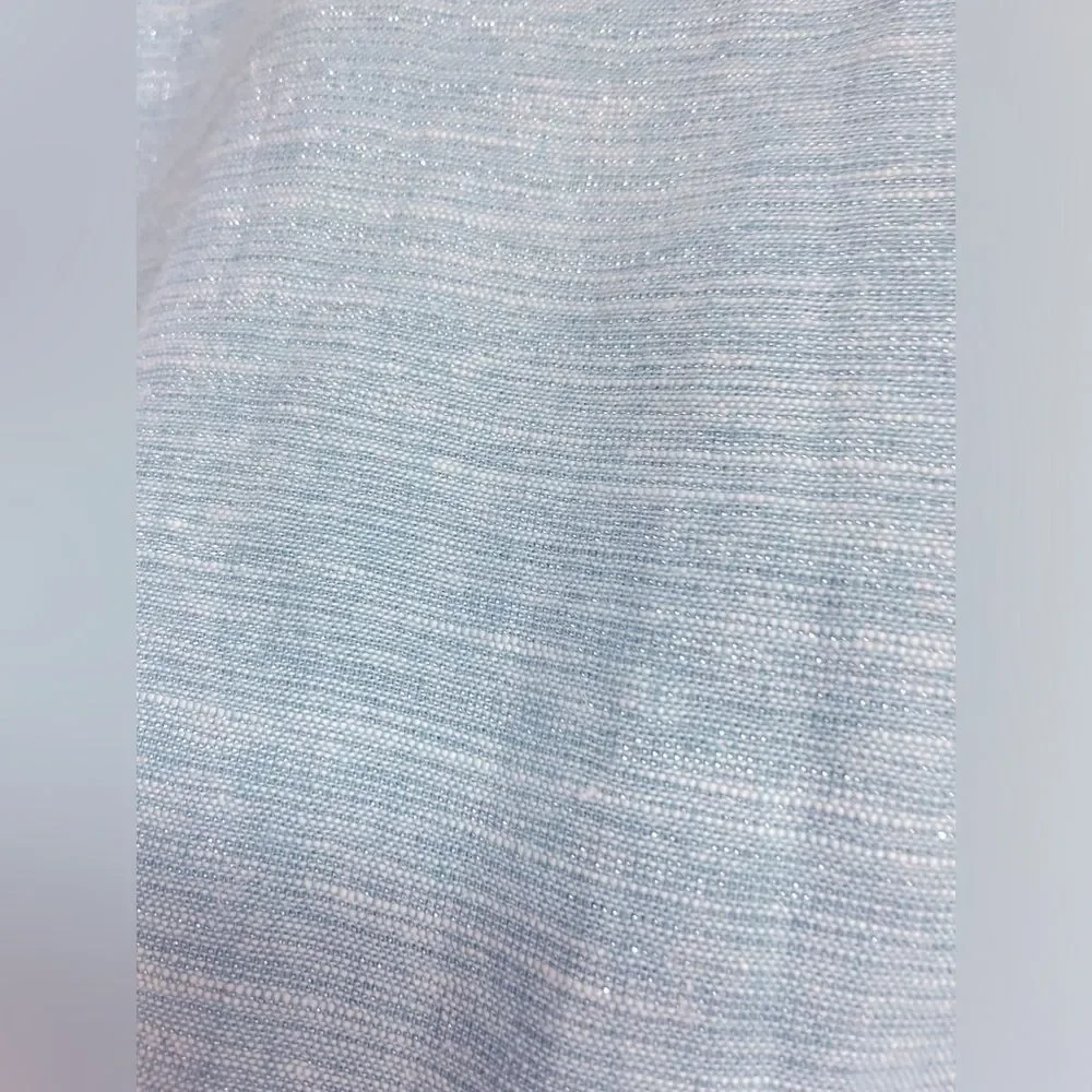 NWT LOFT Silver Straight Skirt Size‎ 14 Retro 70s Vibes
